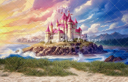 Ocean Side Fortress -Magenta Top- With Sweep Option