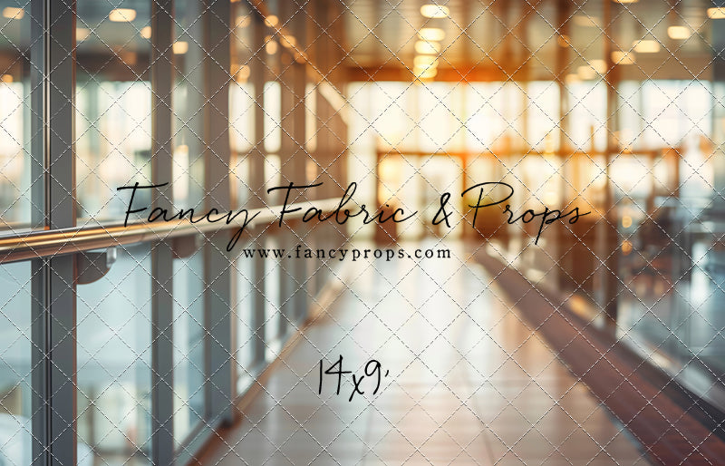 Office Entry - Horizontal Headshot Photography Backdrop