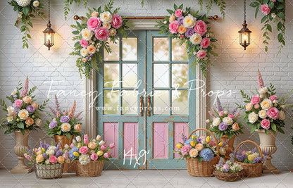 Pastel Garden Doors - With Sweep Option