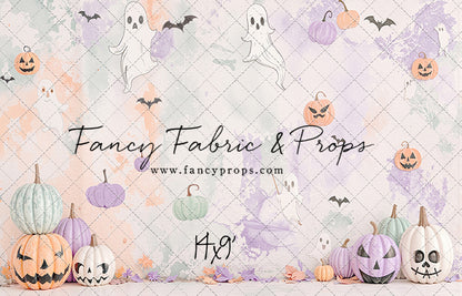 Pastel Pumpkin Parade - With Sweep Option