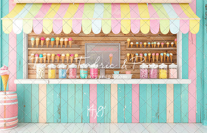 Pastel Scoop Shop - With Sweep Option