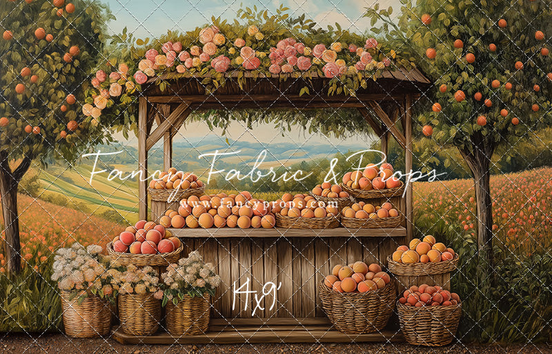 Peach Blossom Grove - With Sweep Option