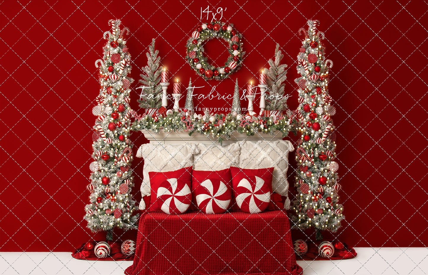 Peppermint Dreams Headboard