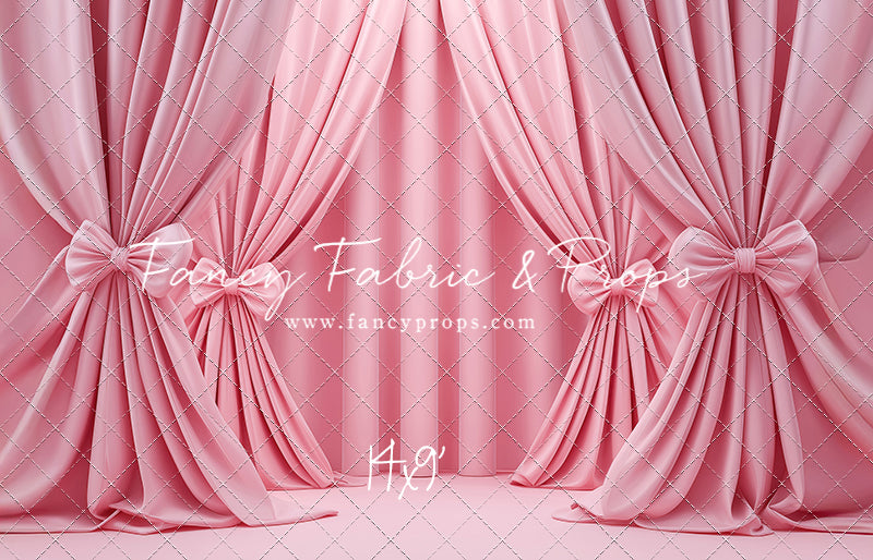 Pink Bow Drama - With Sweep Option