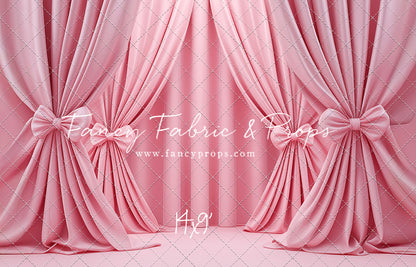 Pink Bow Drama - With Sweep Option