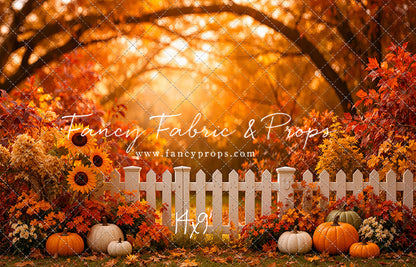 Pumpkin Patch Garden - With Sweep Option