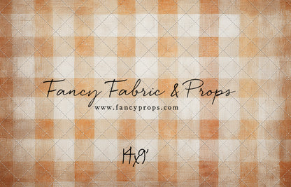 Pumpkin Patch Plaid - With Sweep Option