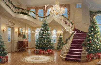 Regal Christmas Staircase - with Sweep Option