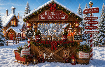 Reindeer Snacks- With Sweep Option
