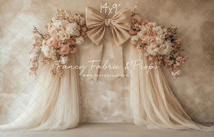 Ribboned Bloom  - With Sweep Option