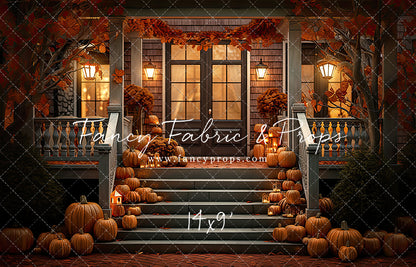 Rich Autumn Porch
