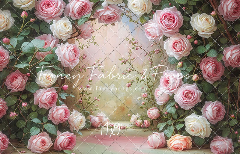 Rose Garden Bliss - With Sweep Option