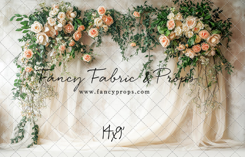 Rosette Drape - With Sweep Option