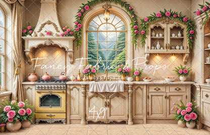 Rosewood Cottage Kitchen - With Sweep Option