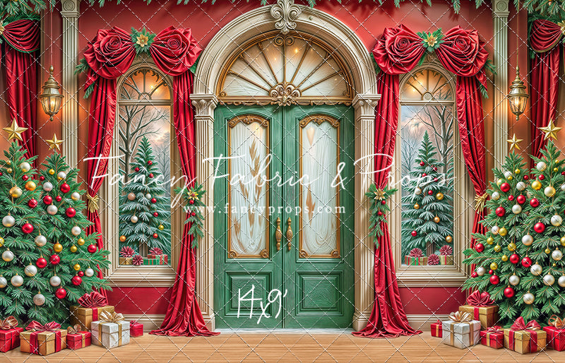 Rosy Holiday Hall - with Sweep Option