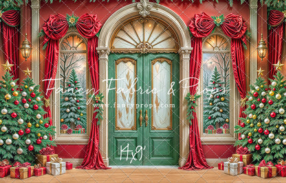 Rosy Holiday Hall - with Sweep Option