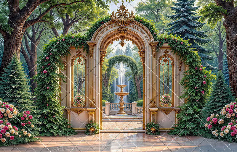 Royal Garden Gateway - With Sweep Option
