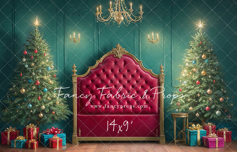 Royal Repose in Yuletide - With Sweep Option