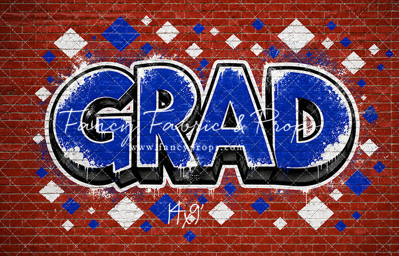 Royal & White Grad - With Sweep Option