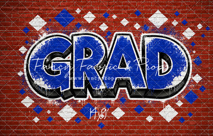 Royal & White Grad - With Sweep Option