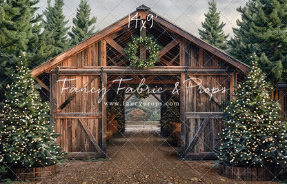 Rustic Country Tree Farm - with Sweep Option