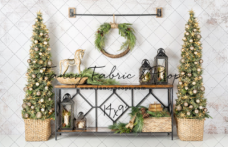 Rustic Elegance Christmas Display