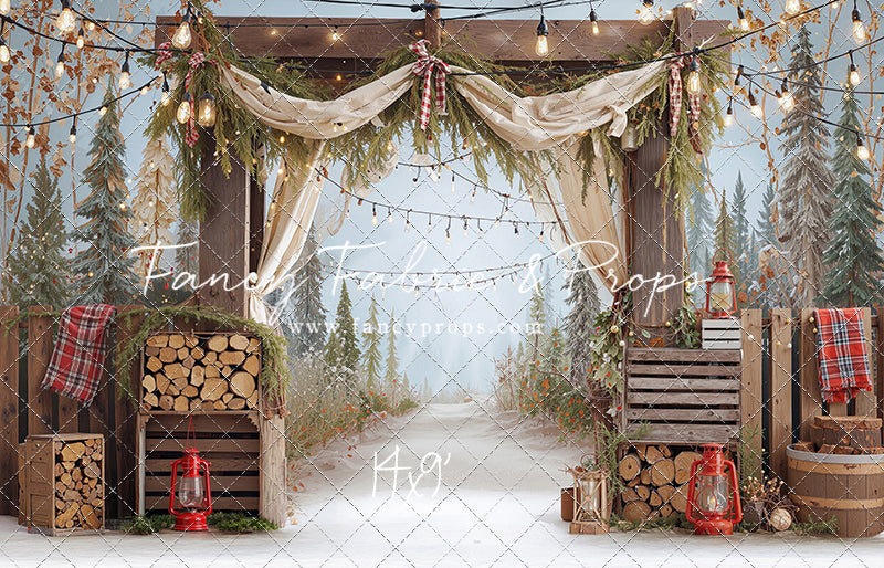 Rustic Winter Passage - With Sweep Option
