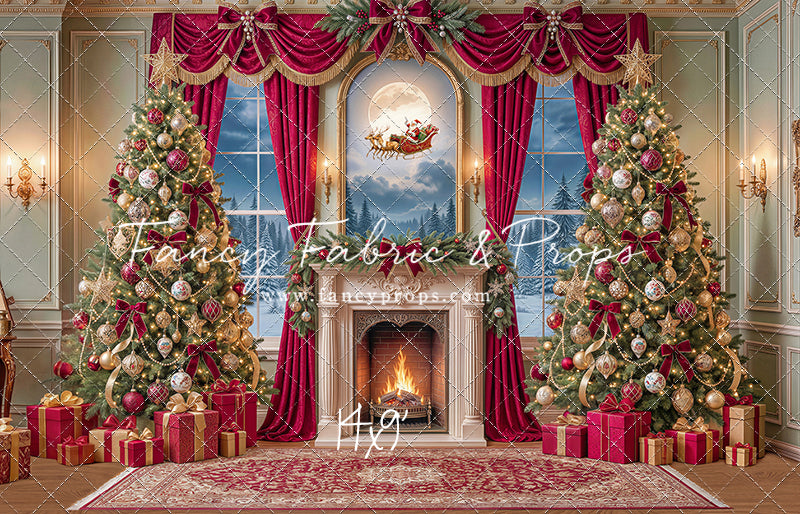 Santa's Midnight Flight - with Sweep Option