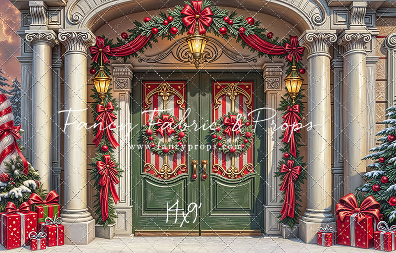 Santa's Sweet Entrance - with Sweep Option