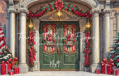 Santa's Sweet Entrance - with Sweep Option