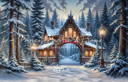 Santa's Village Entrance - With Sweep Option