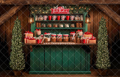 Santa's Cocoa Corner - with Sweep Option