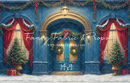 Sapphire Holiday Elegance - With Sweep Option