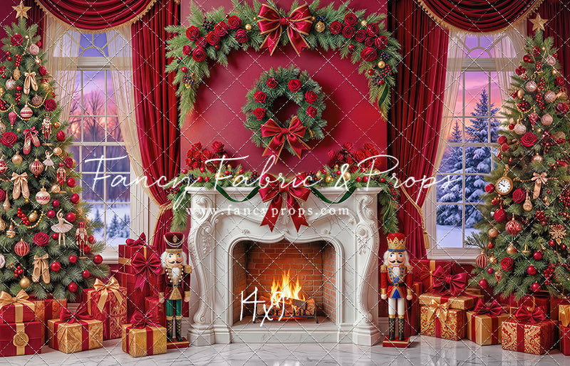 Scarlet Christmas Room - with Sweep Option