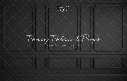 Simple Matte Black Wall - With Sweep Option