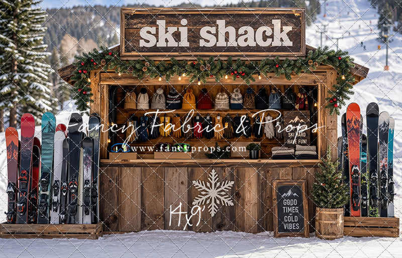 Snow Day Ski Shack - With Sweep Option