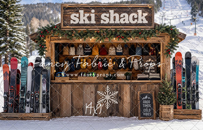 Snow Day Ski Shack - With Sweep Option