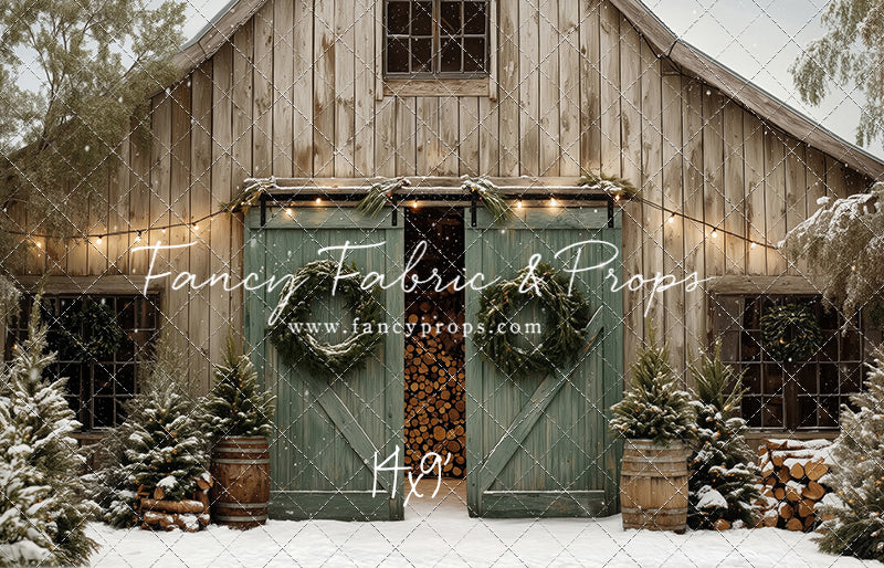 Snowfall Barn - with Sweep Option