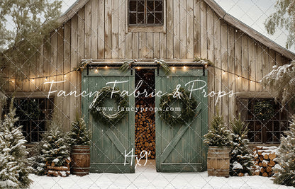 Snowfall Barn - with Sweep Option