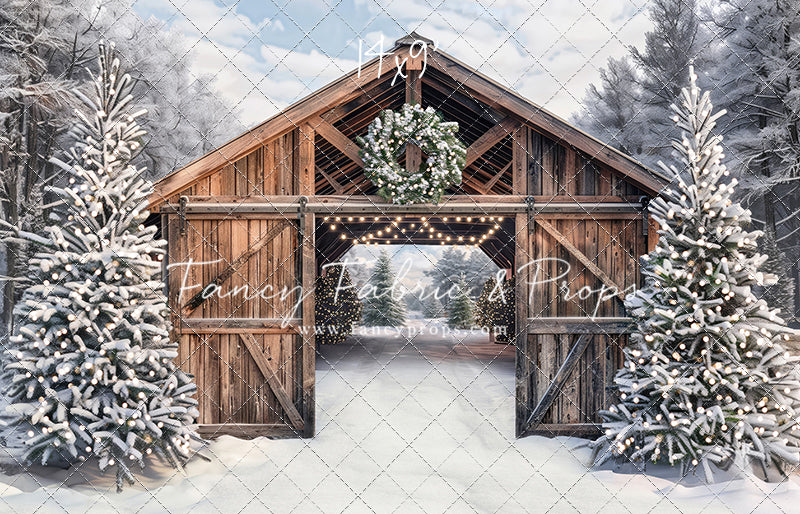 Snowy Mountain Tree Farm - with Sweep Option