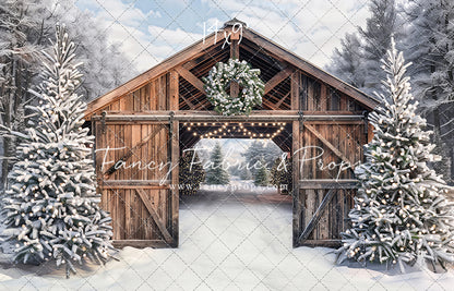 Snowy Mountain Tree Farm - with Sweep Option