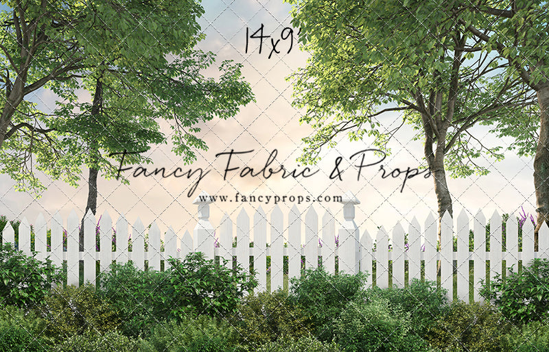 Spring Sunrise Garden Gate