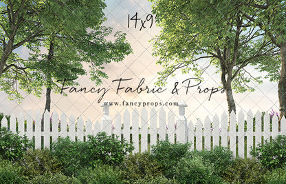 Spring Sunrise Garden Gate