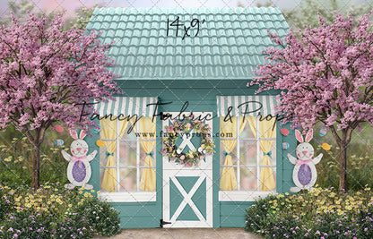 Spring in Bloom Bunny House