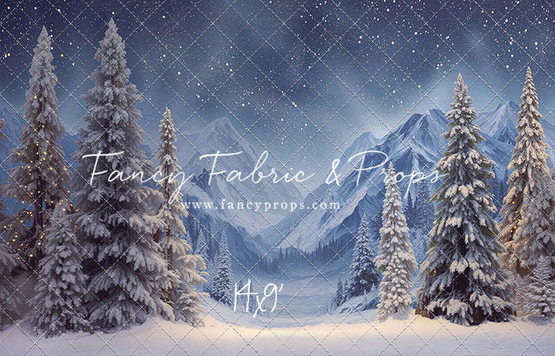 Starlit Alpine Winter - with Sweep Option
