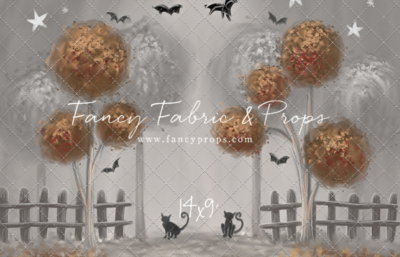 Starlit Halloween Grove - With Sweep Option