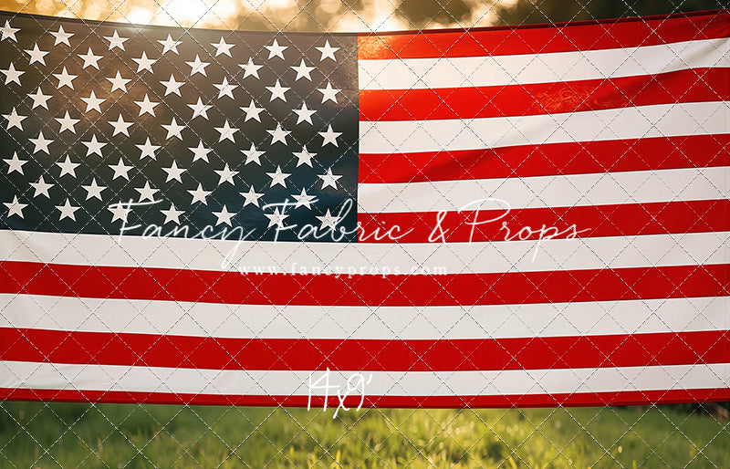 Stars & Stripes Sunset - With Sweep Option