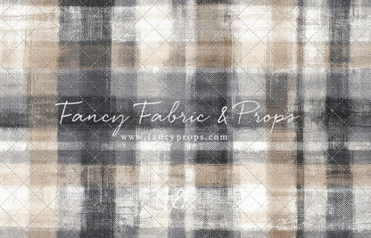 Stone & Sand Tartan - With Sweep Option