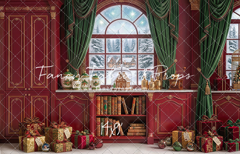Storybook Christmas Room - With Sweep Option