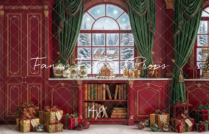 Storybook Christmas Room - With Sweep Option